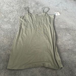 Green Cami Dress